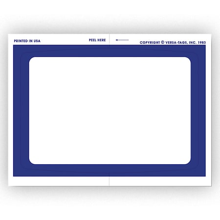 Asp Dealer Add On Sticker - Blank, 4 1/2" X 6", 250 Per Pack Pk 8271